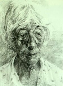 Catherine-MacDiarmid-Bruised-charcoal on paper- 2021